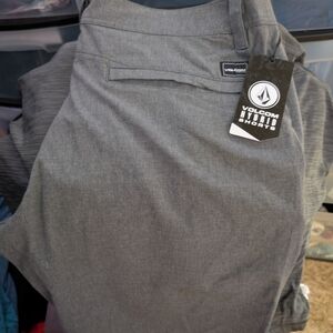 NWT Volcom Gray Hybrid Shorts